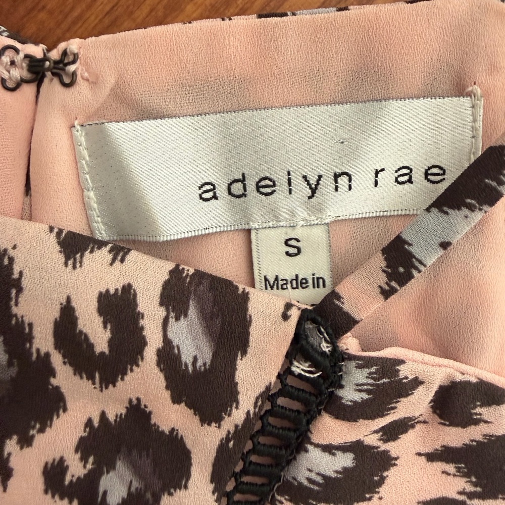 Adelyn Rae Animal Print Mini Dress - Picture 4 of 7